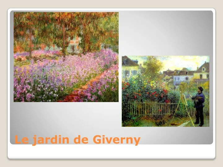 Le jardin de Giverny