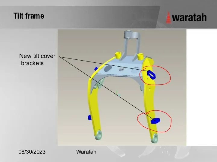 08/30/2023 Waratah Tilt frame New tilt cover brackets