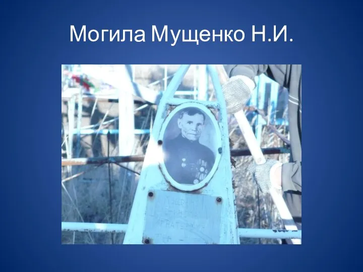 Могила Мущенко Н.И.