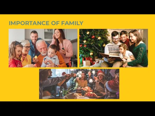 IMPORTANCE OF FAMILY