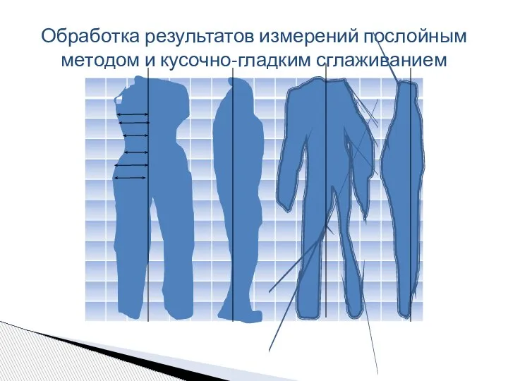 Обработка результатов измерений послойным методом и кусочно-гладким сглаживанием