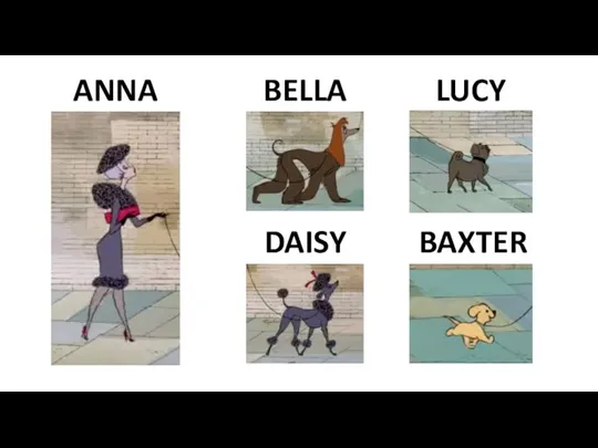 ANNA BELLA LUCY DAISY BAXTER