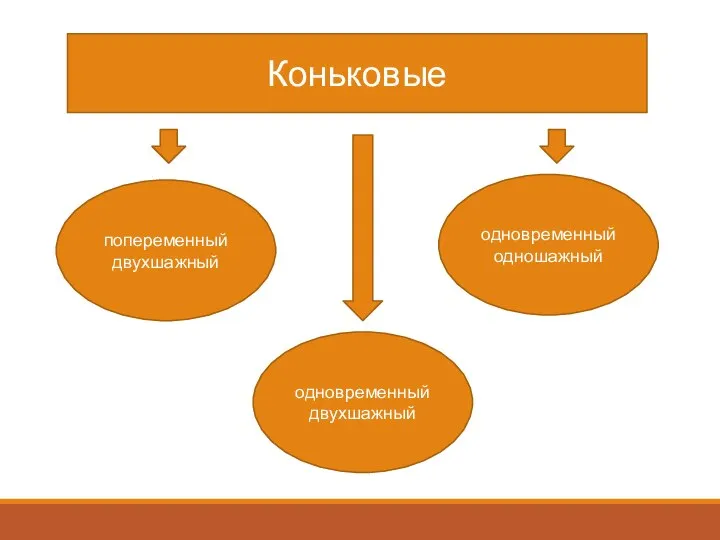 Коньковые одновременный двухшажный попеременный двухшажный одновременный одношажный