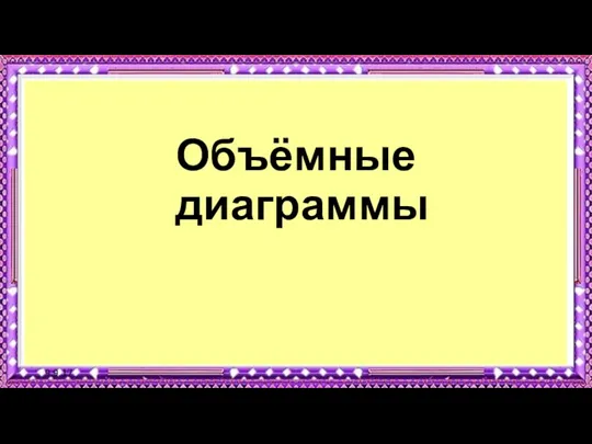 9.9.17 Объёмные диаграммы