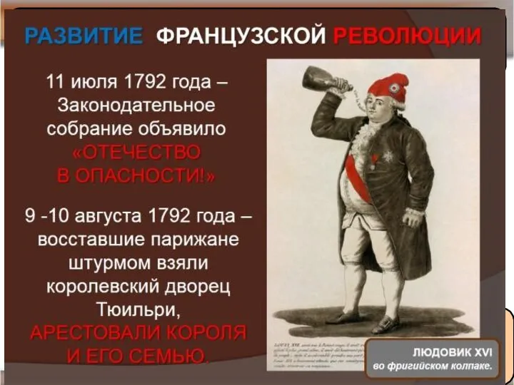 Начало революционных войн 20 апреля 1972 года Законодательное собрание объявило войну Австрии.