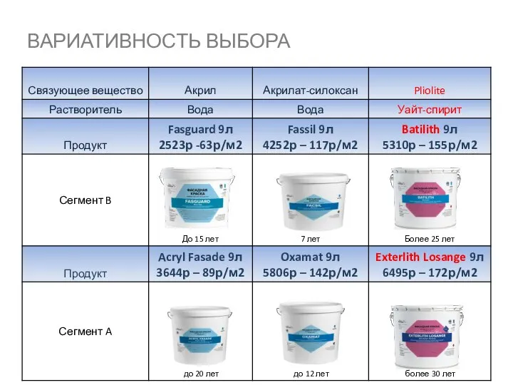 ВАРИАТИВНОСТЬ ВЫБОРА