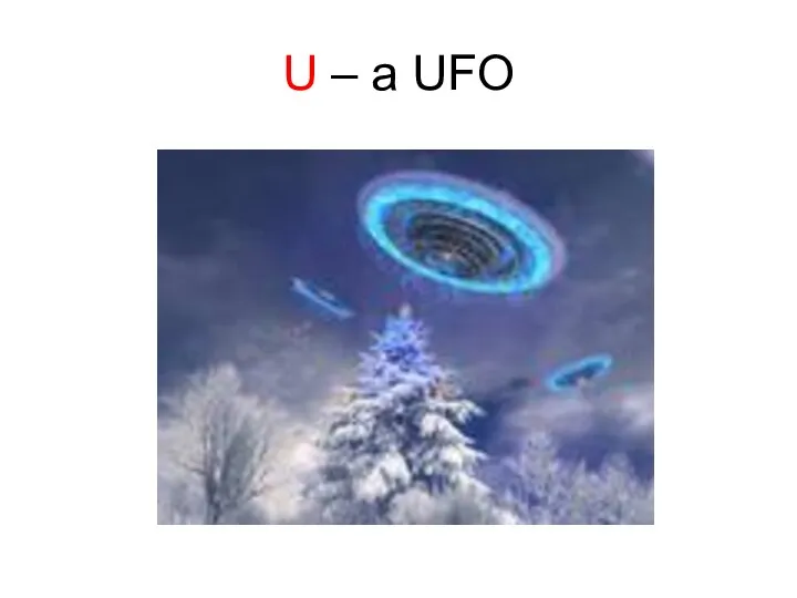 U – a UFO