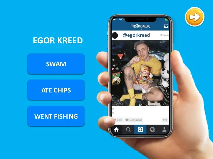 SWAM EGOR KREED ATE CHIPS WENT FISHING