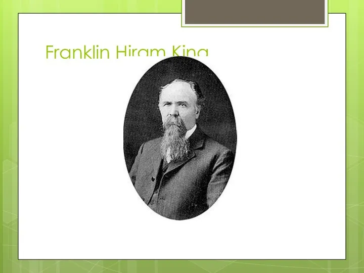 Franklin Hiram King