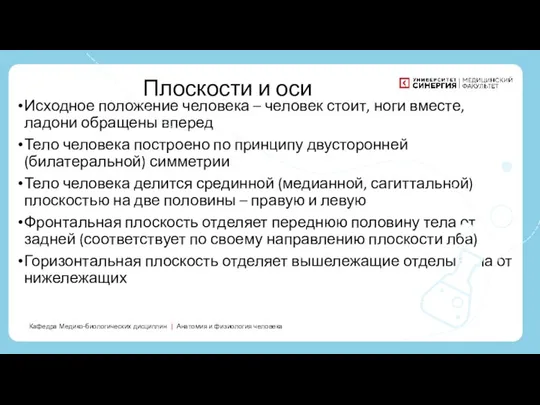 Исходное положение человека – человек стоит, ноги вместе, ладони обращены вперед Тело