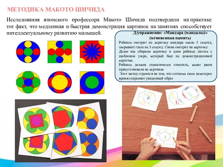 Исследования японского профессора Макото Шичида подтвердили на практике тот факт, что медленная