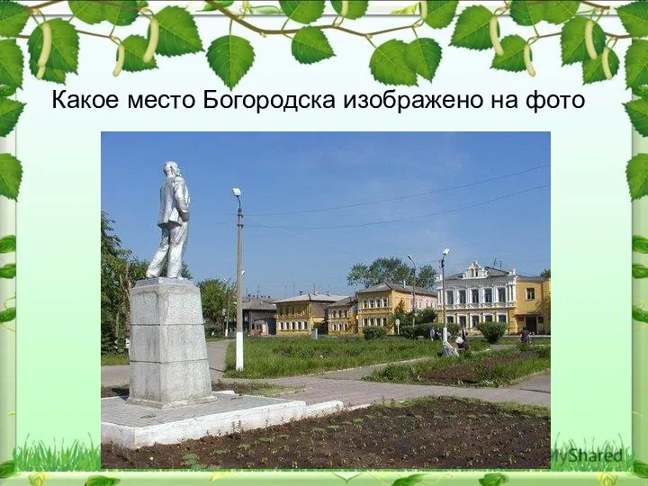 Какое место Богородска изображено на фото