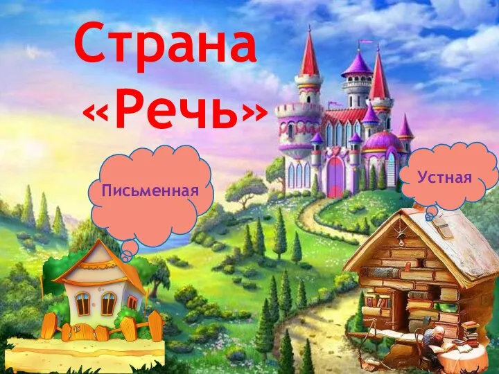 Страна «Речь» Письменная Устная