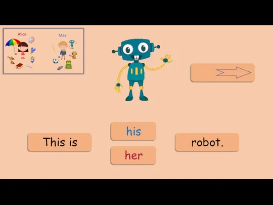 his her robot. This is