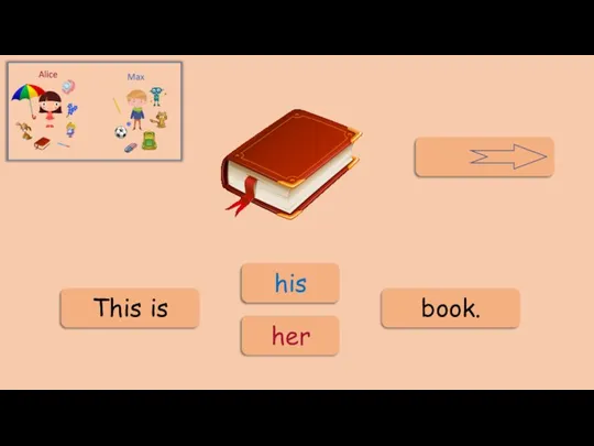 his her book. This is