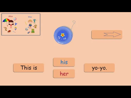 his her yo-yo. This is