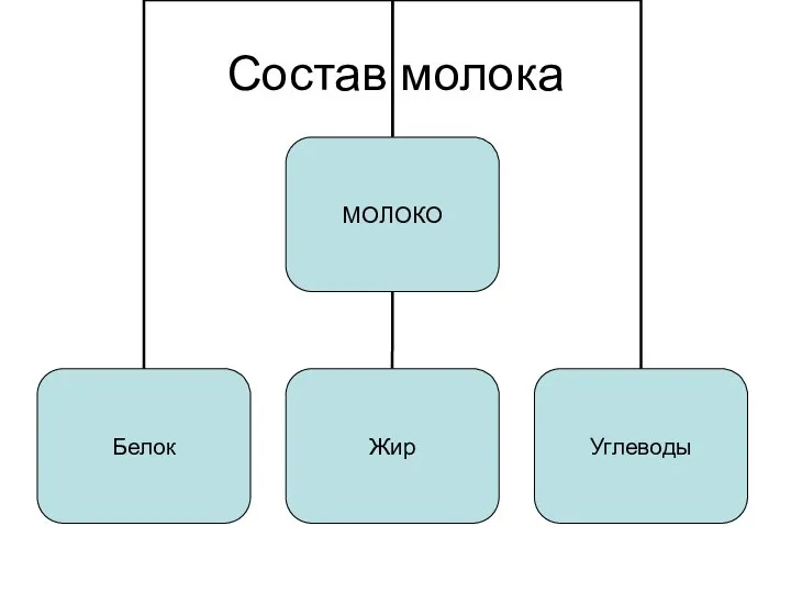 Состав молока