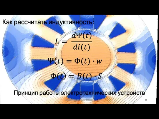 Принцип работы электротехнических устройств Сизякин Алексей Вячеславович Как рассчитать индуктивность:
