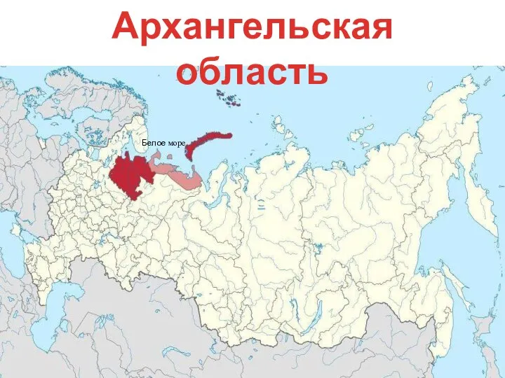 Архангельская область Белое море