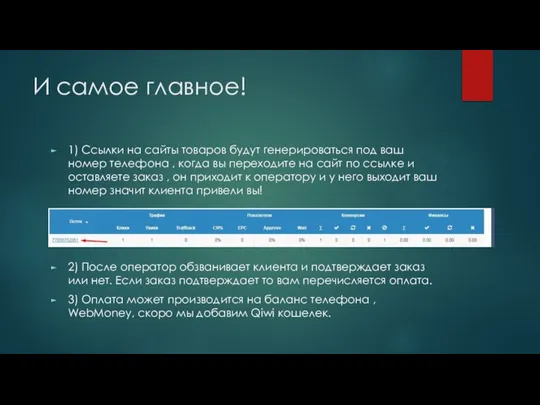 И самое главное! 1) Ссылки на сайты товаров будут генерироваться под ваш