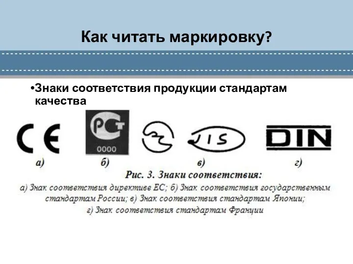 Как читать маркировку? Знаки соответствия продукции стандартам качества