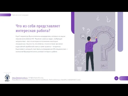 Еще 3 параметра были отмечены кандидатами, которые не нашли отражения в ответах