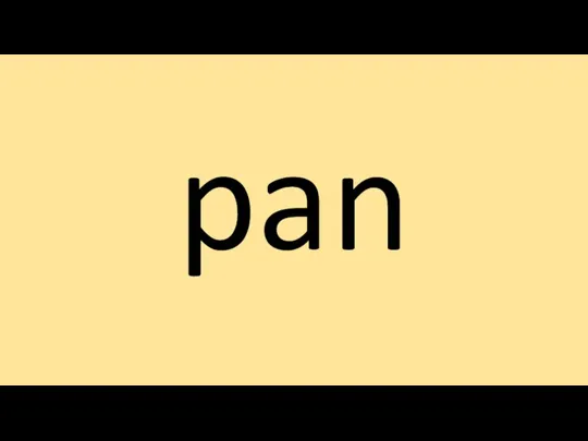 pan