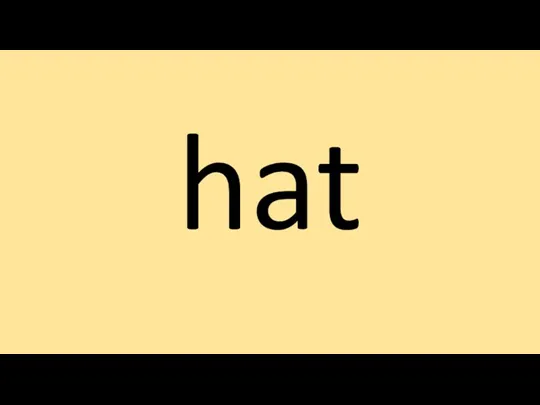 hat