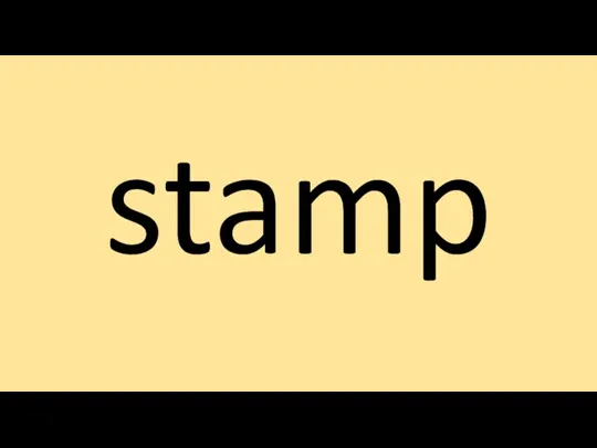 stamp