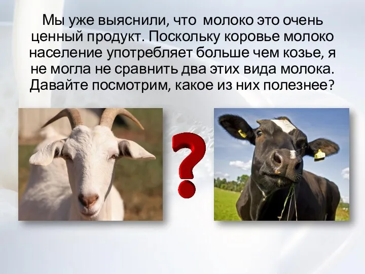 Мы уже выяснили, что молоко это очень ценный продукт. Поскольку коровье молоко