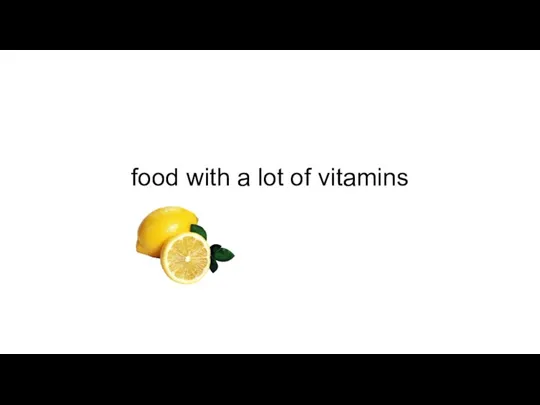 food with a lot of vitamins