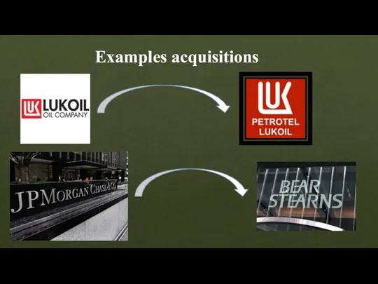 Examples acquisitions