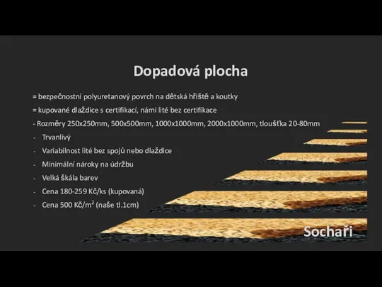 Dopadová plocha = bezpečnostní polyuretanový povrch na dětská hřiště a koutky =