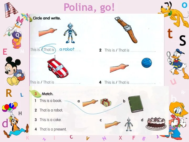 W Polina, go! C S b d E Y g H J