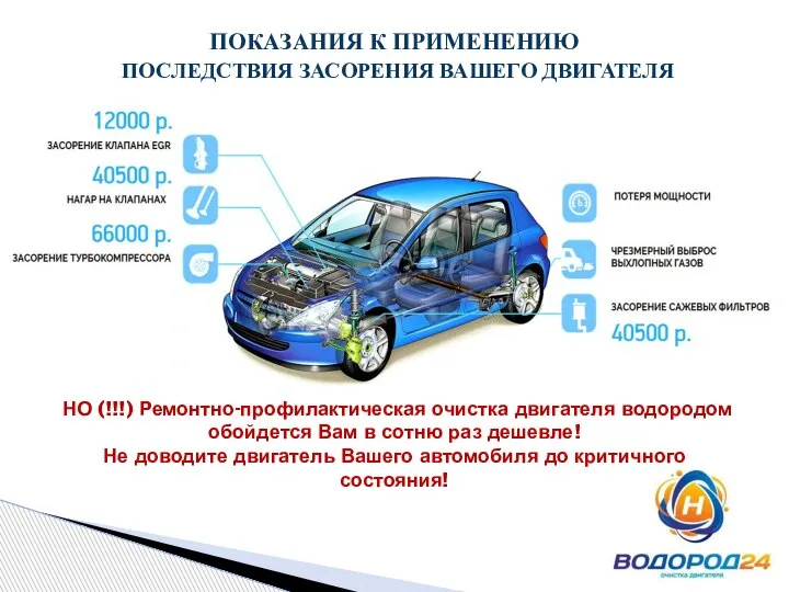 ПОКАЗАНИЯ К ПРИМЕНЕНИЮ ПОСЛЕДСТВИЯ ЗАСОРЕНИЯ ВАШЕГО ДВИГАТЕЛЯ НО (!!!) Ремонтно-профилактическая очистка двигателя