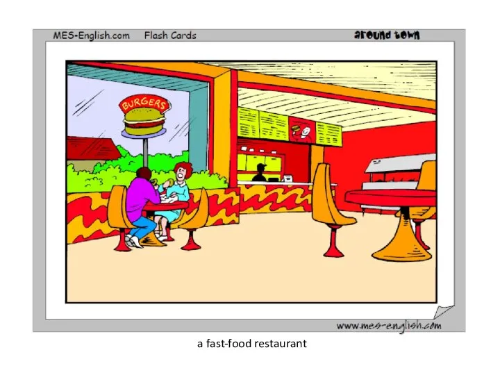 a fast-food restaurant