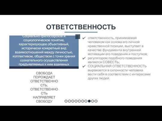 Социально-философское и социологическое понятие, характеризующее объективный, исторически конкретный вид взаимоотношений между личностью,