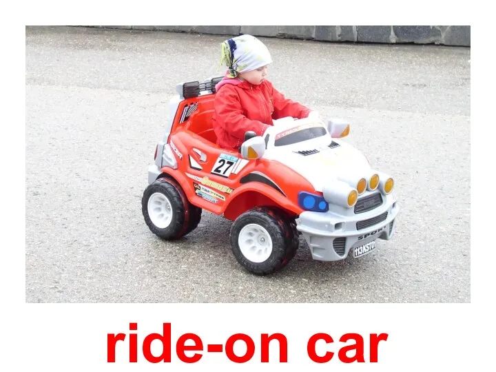 ride-on car