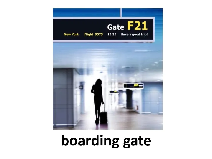 boarding gate