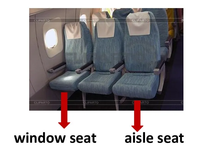 window seat aisle seat