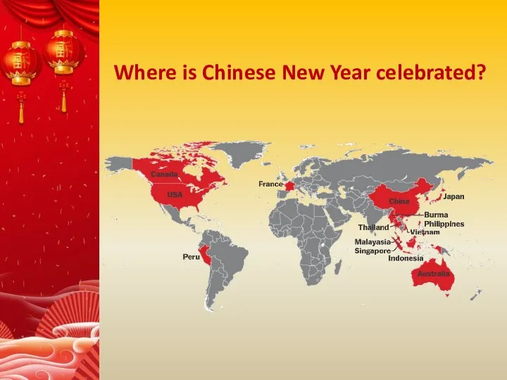 Where is Chinese New Year celebrated?