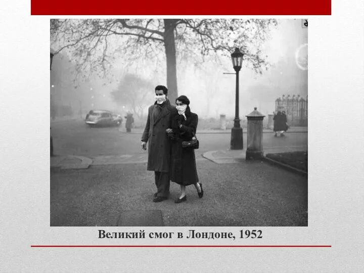 Великий смог в Лондоне, 1952