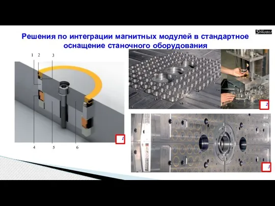 Решения по интеграции магнитных модулей в стандартное оснащение станочного оборудования 1 2