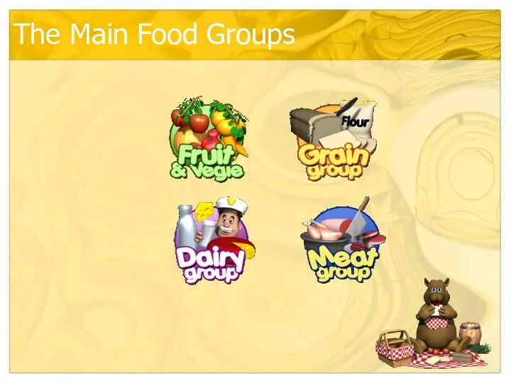 The Main Food Groups