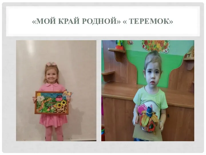 «МОЙ КРАЙ РОДНОЙ» « ТЕРЕМОК»