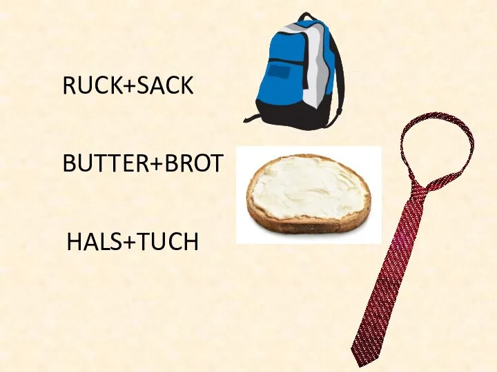 RUCK+SACK BUTTER+BROT HALS+TUCH