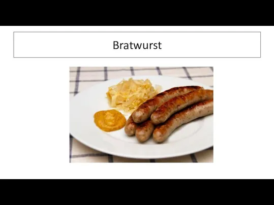 Bratwurst