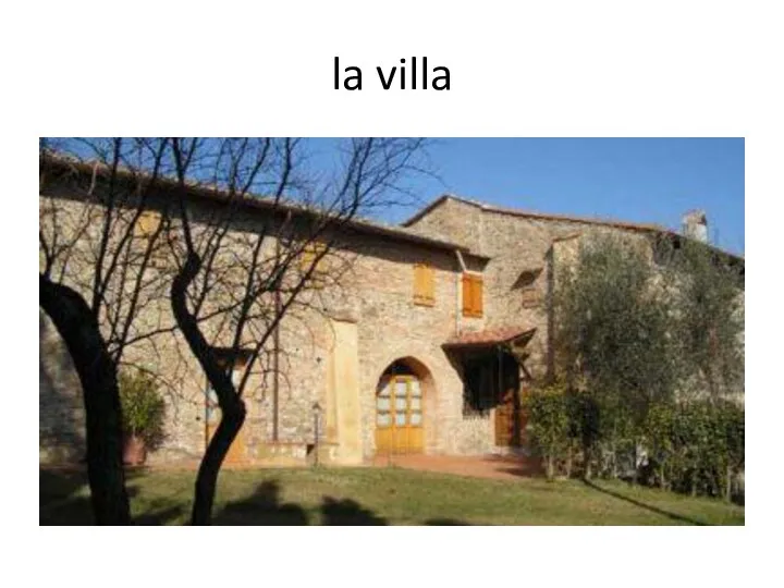 la villa