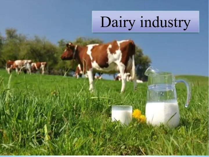 Dairy industry