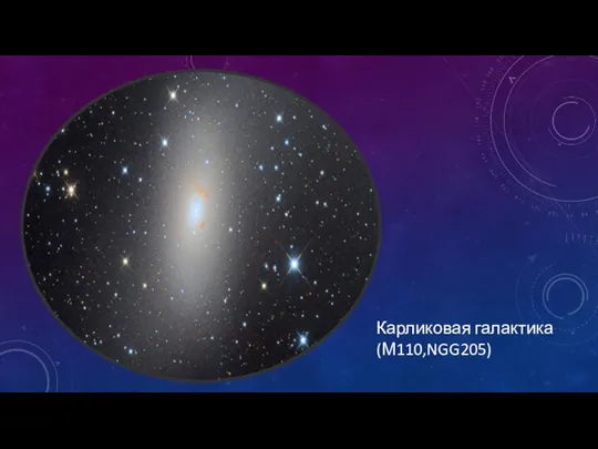 Карликовая галактика(М110,NGG205)